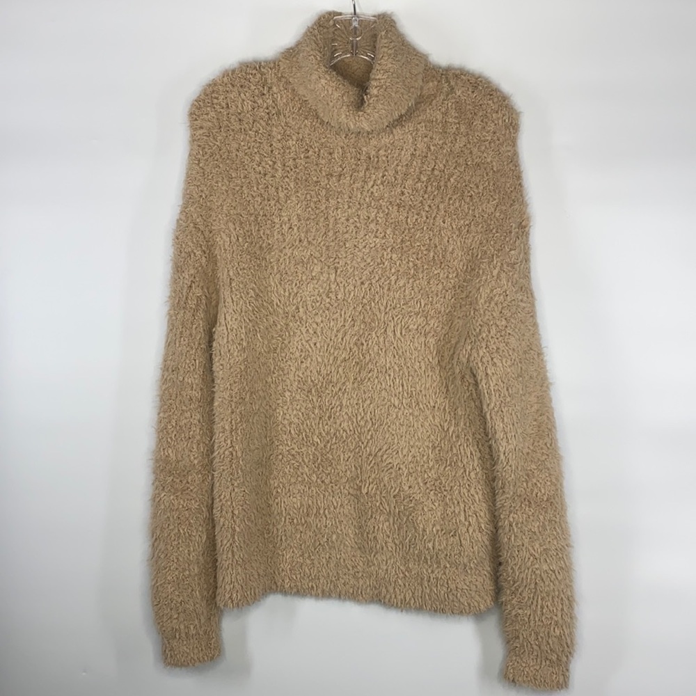 VICI Turtleneck Fuzzy Chunky Sweater Size Small